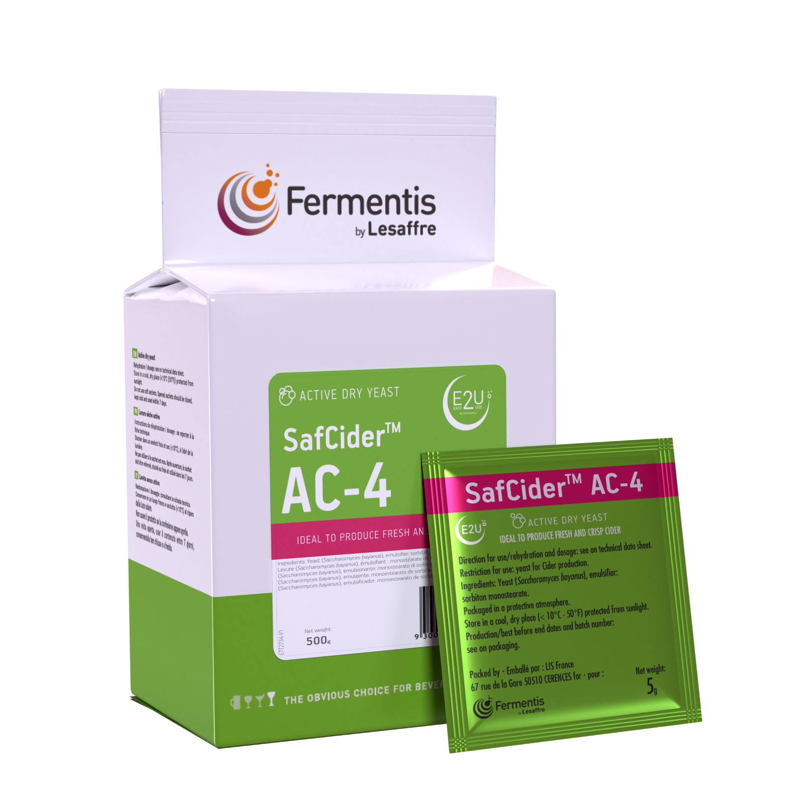 Fermentis SafCider™ AC-4 (500g)