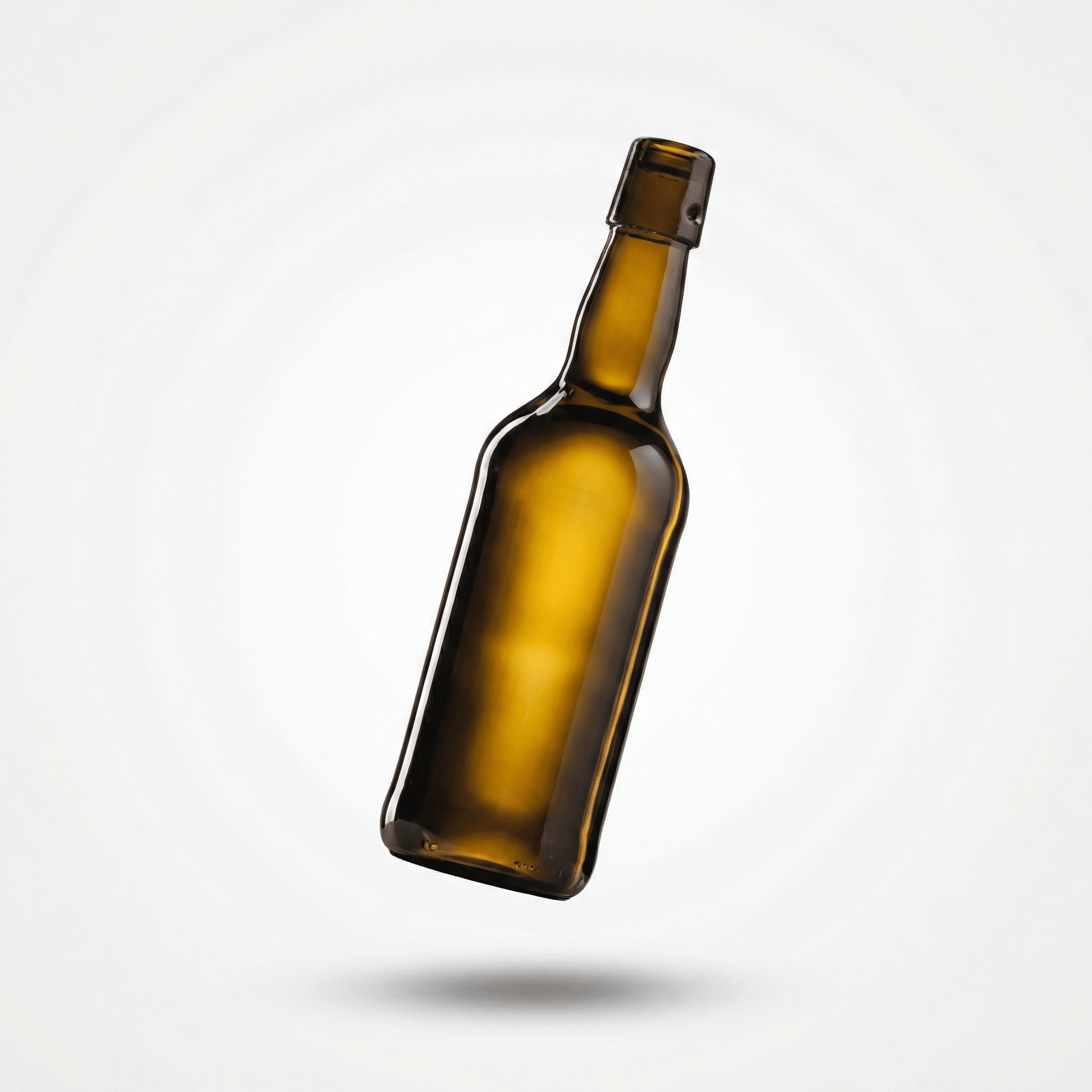 Amber beer bottle Bugel 500 (2176 per pallet)